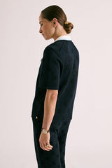 ABBAYE JACQUARD KNIT POLO