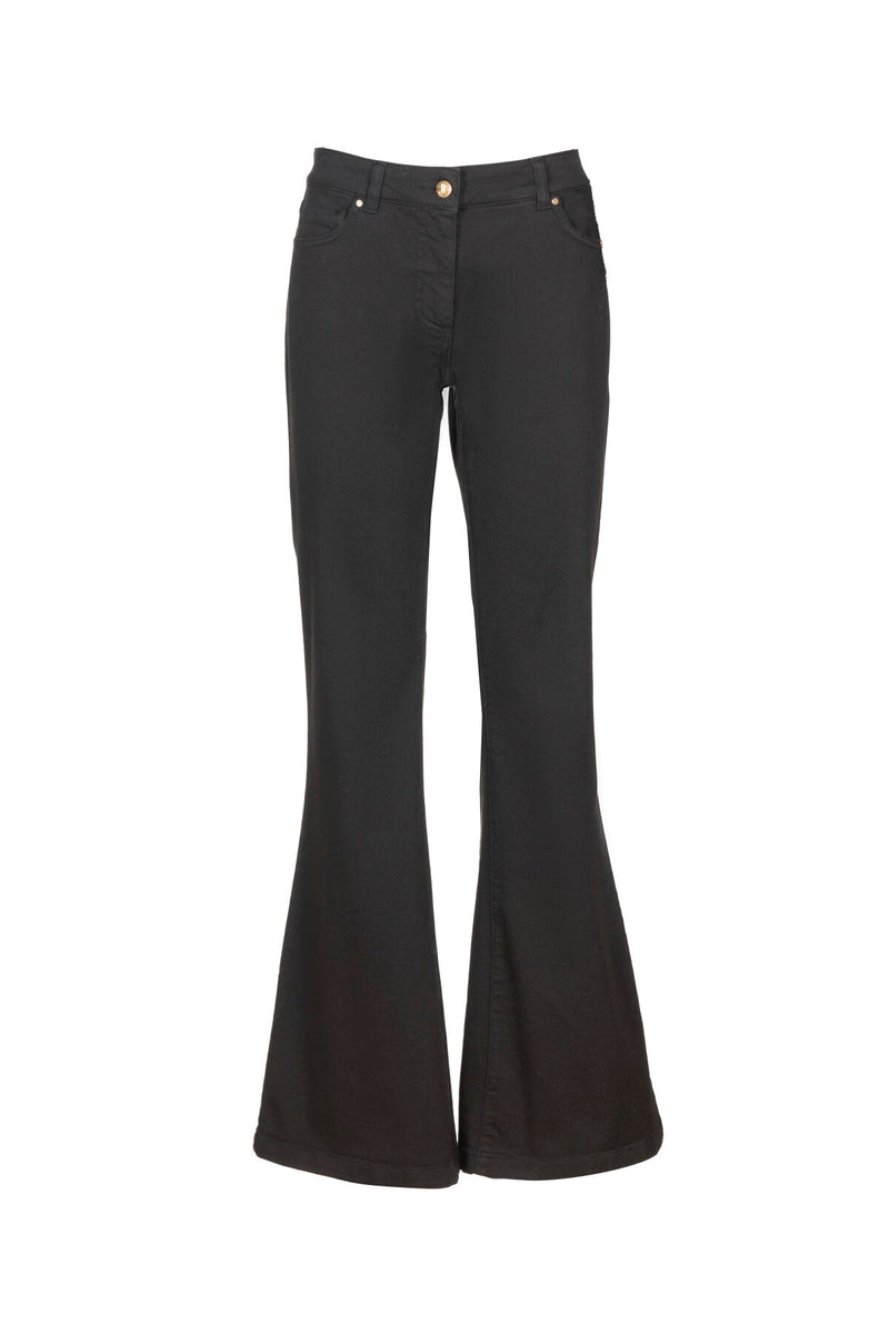 ACCONTI B FLARED DENIM TROUSERS