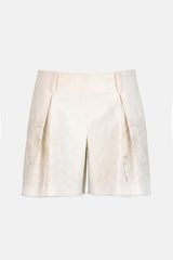 ACILE EMBROIDERED BERMUDA SHORTS