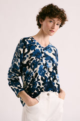 ACONIT WOOL PRINTED SWEATER