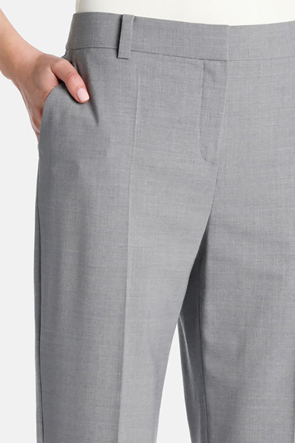 ACROMATICO FLARED WOOL-BLEND TROUSERS