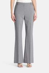 ACROMATICO FLARED WOOL-BLEND TROUSERS