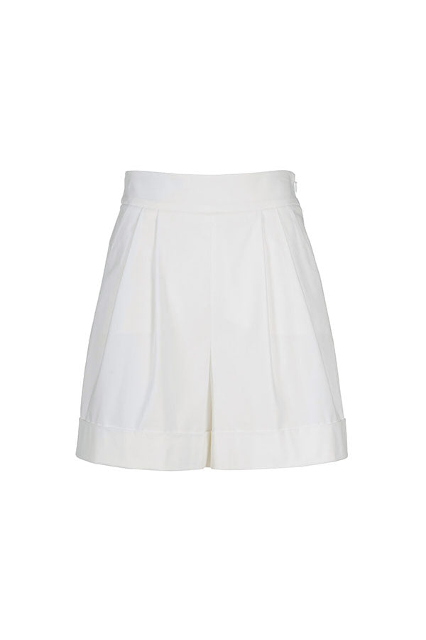 AFFERMO A HIGH-WAIST BERMUDA SHORTS