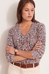 AFRICANA PRINTED SWEATER