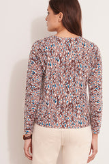 AFRICANA PRINTED SWEATER