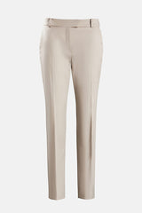 ALPACA BEIGE CIGARETTE TROUSERS