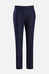 ALPACA DARK BLUE CIGARETTE TROUSERS