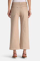 AMAZZONIA BEIGE CROPPED TROUSERS