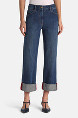 AMBASCIATA CUFFED JEANS