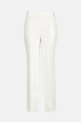 AMMENDA CREAM LINEN TROUSERS