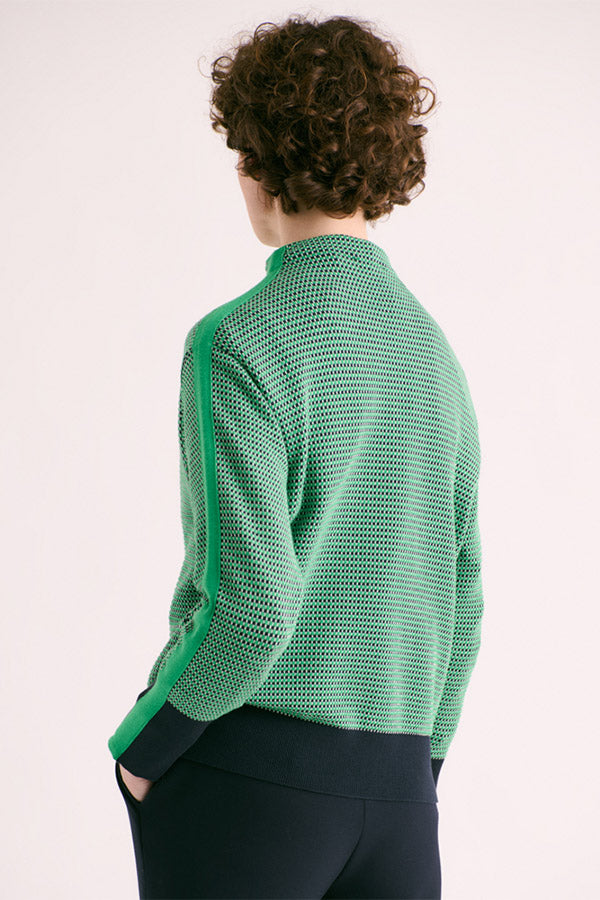 AMSONIA MERINO WOOL SAILOR SWEATER