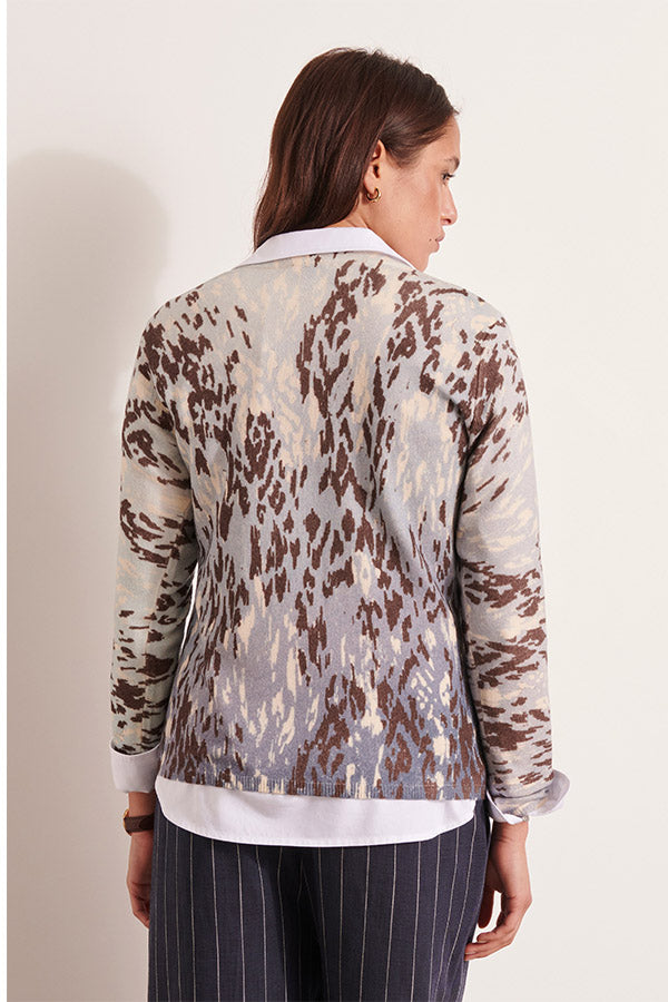 ANIMALIA PRINTED SWEATER