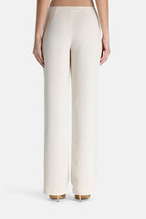 ANIS I IVORY FLOWING TROUSERS