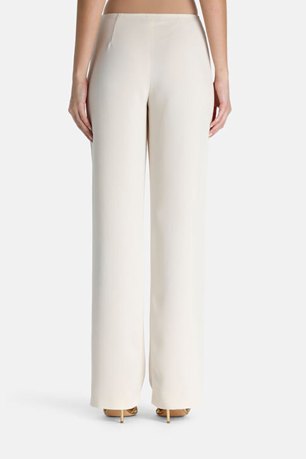 ANIS I IVORY FLOWING TROUSERS