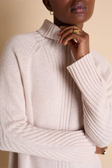 ANNA CREAM HAVEN KNIT PULLOVER
