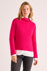 ANUAGITE CASHMERE TURTLENECK PULLOVER