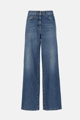 APPRETTO BLUE WIDE-LEG JEANS