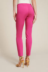AQUIL I FUSCHIA STRETCH SHANTUNG TROUSERS