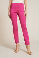 AQUIL I FUSCHIA STRETCH SHANTUNG TROUSERS