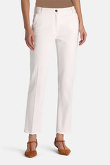AROMA WHITE STRAIGHT JEANS
