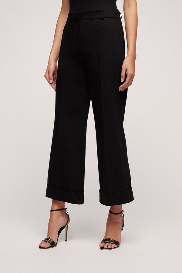 ATTRAZIONE A CROPPED FLARED TROUSERS