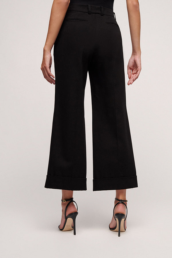 ATTRAZIONE A CROPPED FLARED TROUSERS