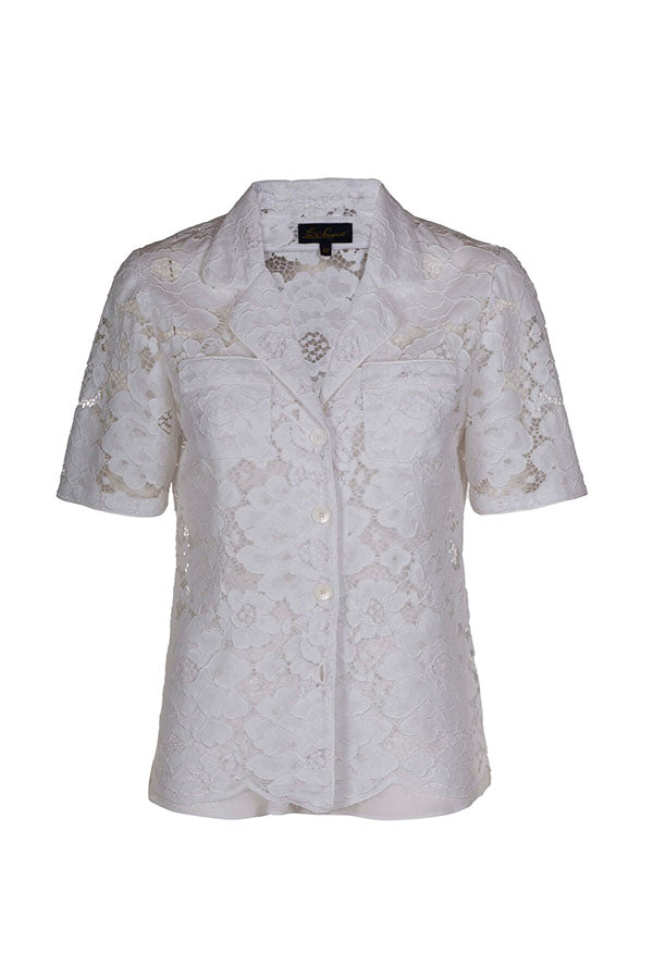 BAIOCCO MACRAME LACE SHIRT