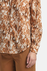 BANCARELLA TABACCO OMBRE-PRINT SHIRT