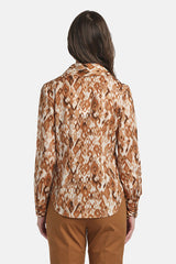 BANCARELLA TABACCO OMBRE-PRINT SHIRT