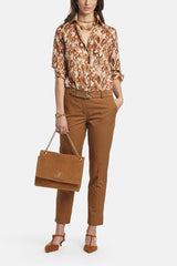 BANCARELLA TABACCO OMBRE-PRINT SHIRT