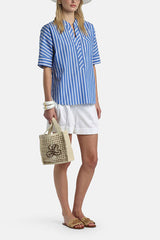 BANTI STRIPED BLOUSE