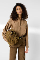 CHRINA ROPE POPLIN SHIRT
