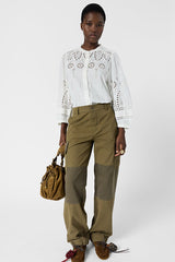 CYBELLA COTTON EMBROIDERY SHIRT