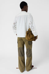 CYBELLA COTTON EMBROIDERY SHIRT
