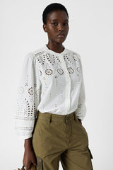 CYBELLA COTTON EMBROIDERY SHIRT