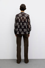 LOA PRINTED MUSLIN SHIRT