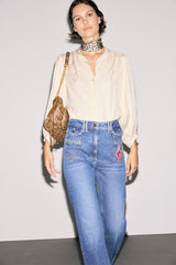 LULA FLORAL JACQUARD SHIRT