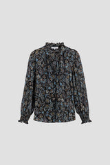 LINDA FLORAL MUSLIN SHIRT