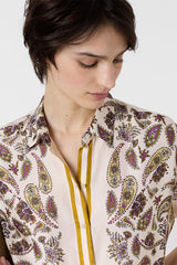 CANNA SCARF PRINT SHIRT