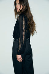 LULU LACE VOILE SHIRT