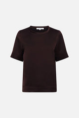 CILEIA CINNAMON SILK TOP