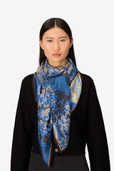 SILK MODAL SQUARE SCARF