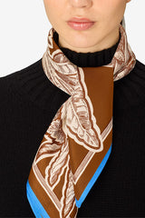 BANGALOR SILK SQUARE SCARF