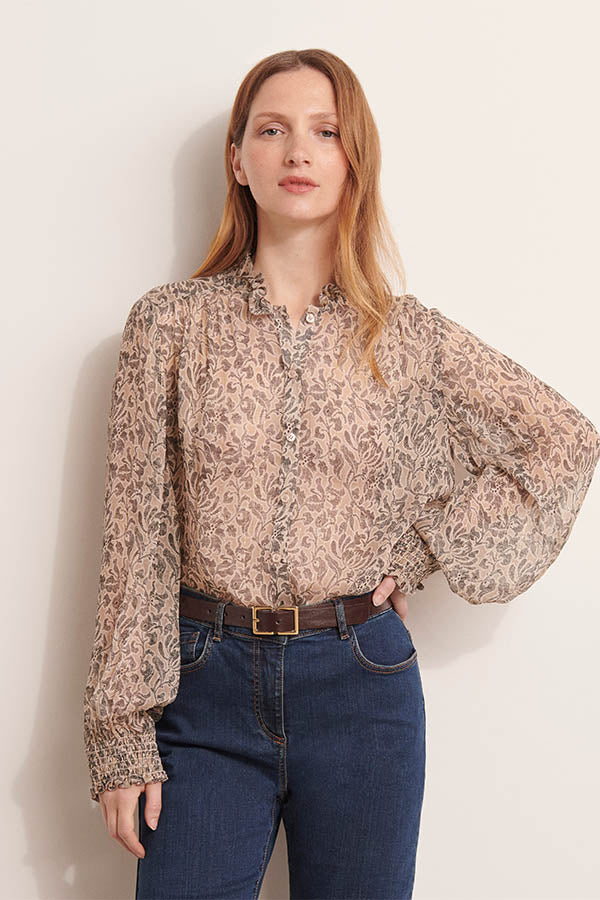 CARACTERE PRINTED BLOUSE