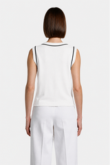 CARDANO CONTRASTED KNIT TOP
