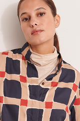 CASTING PRINTED BLOUSE
