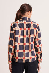 CASTING PRINTED BLOUSE
