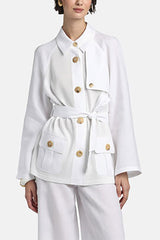 CERQUETO KNIT SAFARI JACKET