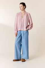 CEM STRIPED PINK BLOUSE