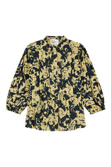 CHIMI ROSE YELLOW FLORAL SHIRT